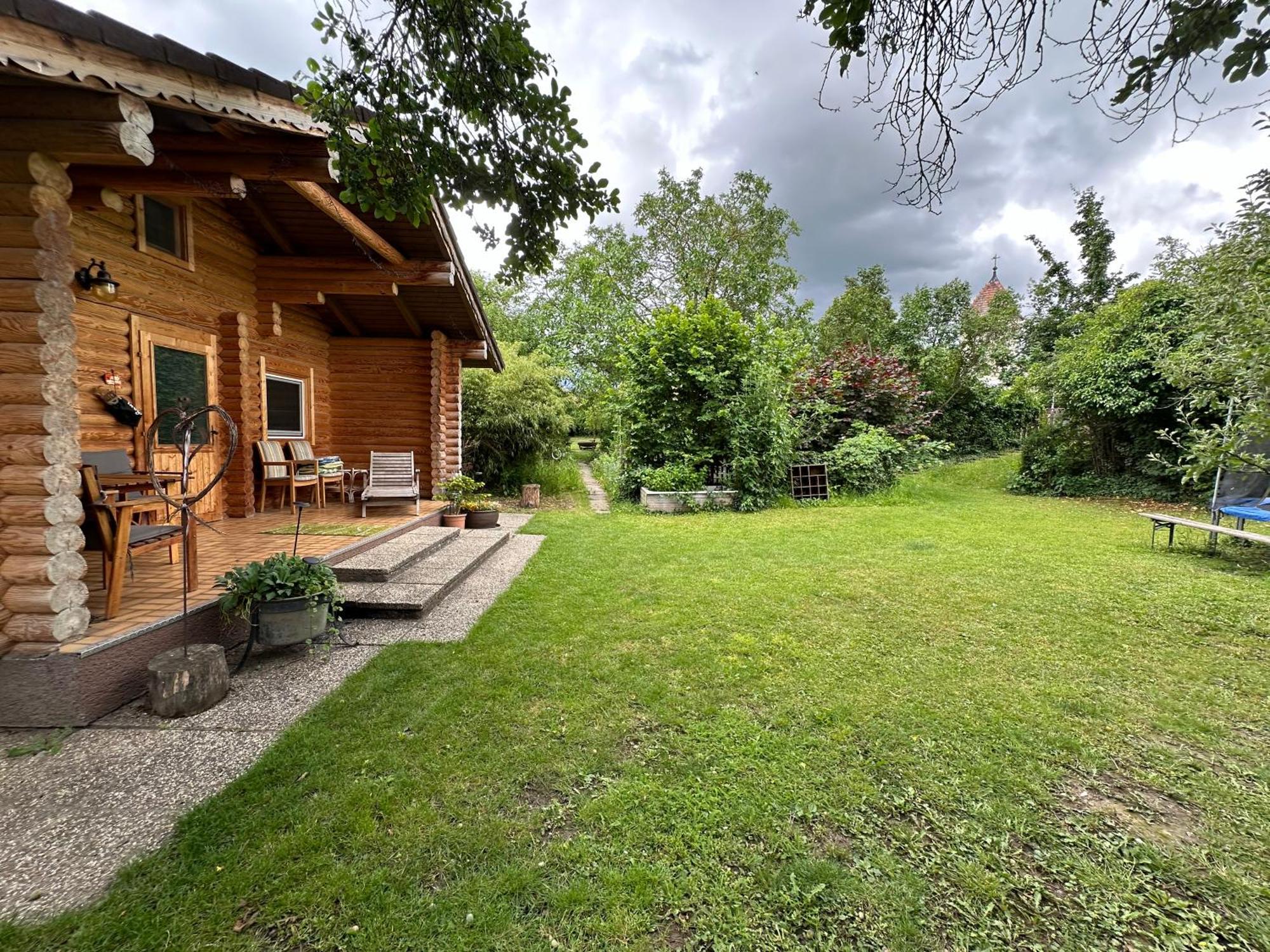 Gemuetliche Blockhuette In Wiennaehe Zofing Exterior photo