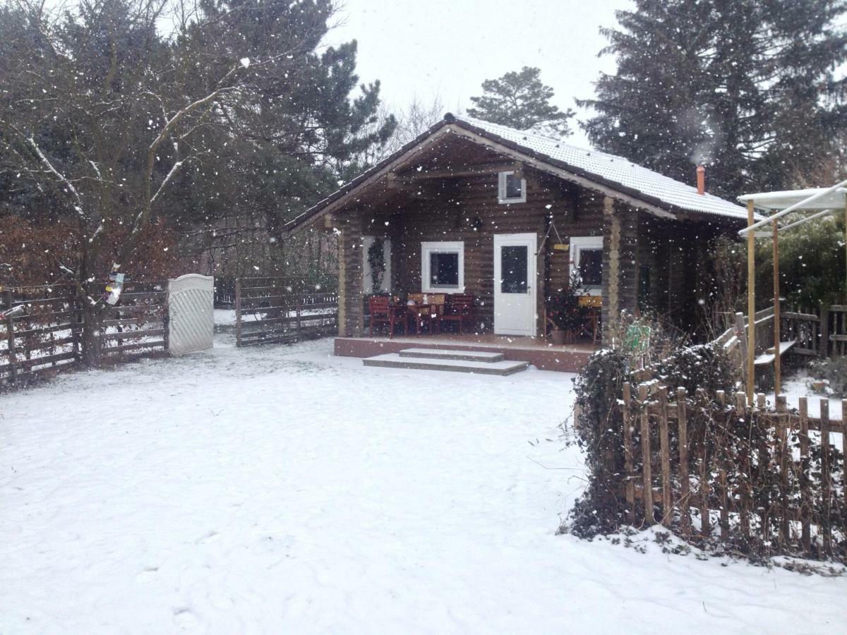 Gemuetliche Blockhuette In Wiennaehe Zofing Exterior photo